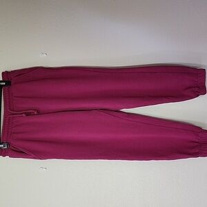 Cotton On Classic Fleece Sweatpant Relaxed Fit Berry Size Medium